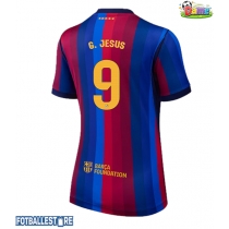 Barcelona Gabriel Jesus #9 Hjemmedrakt Dame 2026-27 Kortermet
